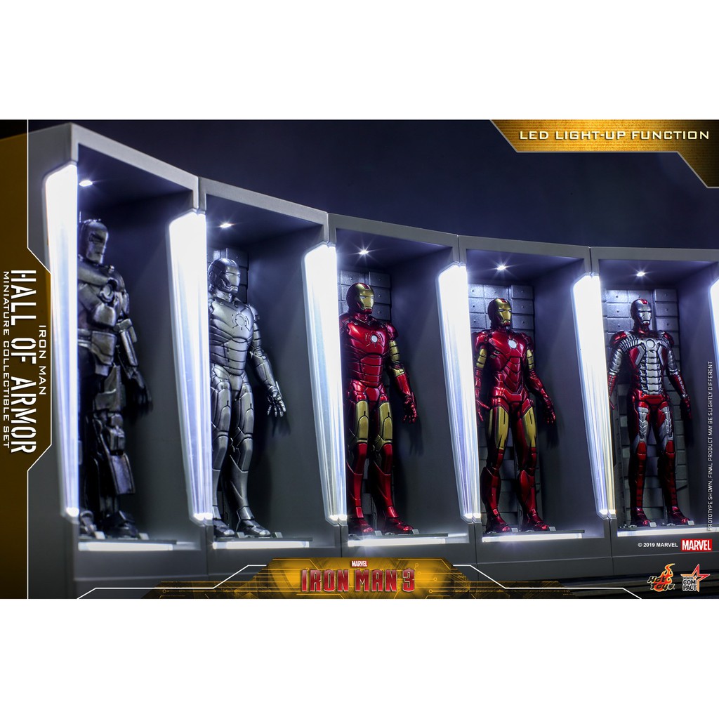 iron man hall of armor miniature