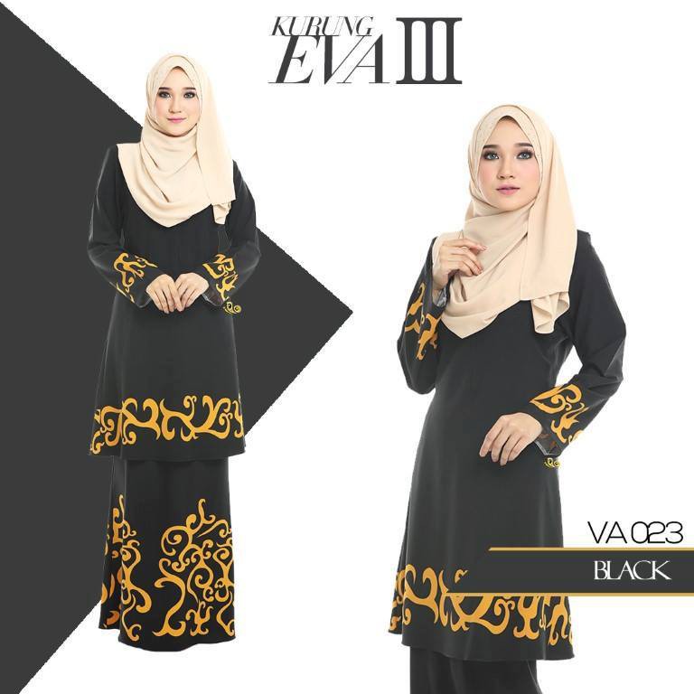 CLEARANCE SALE  MUSLIMAH BAJU  KURUNG MODEN EVA 3 0 