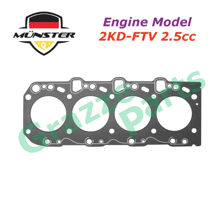 Münster Cylinder Head Gasket 1111530040 for Toyota Vigo Hilux KUN25
