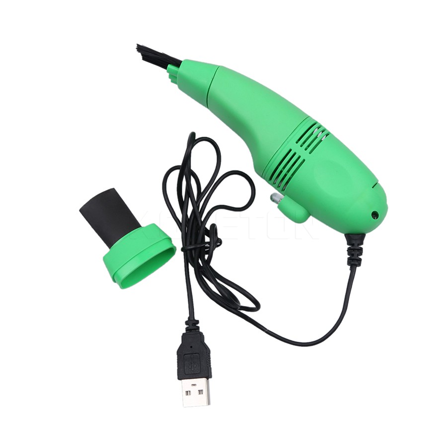 Mini Computer Vacuum USB Keyboard Cleaner PC Laptop Brush Dust Cleaning