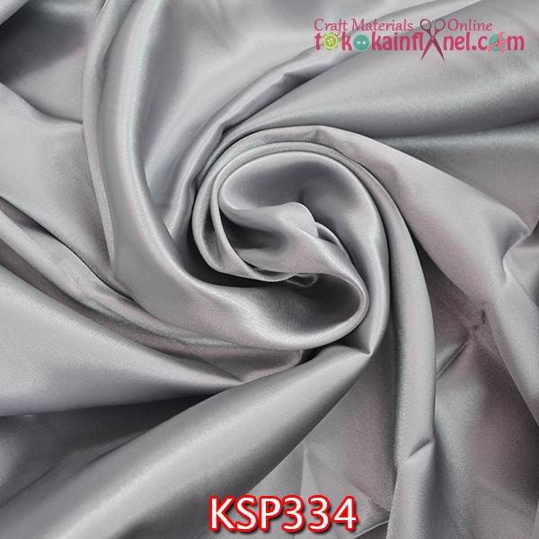 Ksp334 Medium Gray Silk Satin Fabric Uk 50cm X 150cm Shopee Malaysia