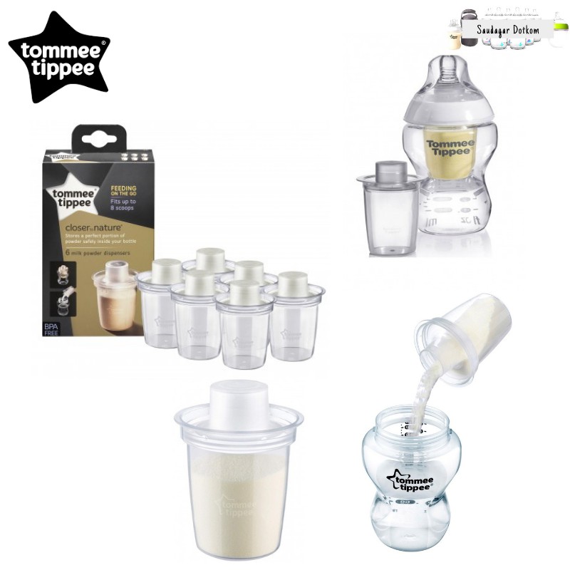 tommee tippee milk powder storage pots