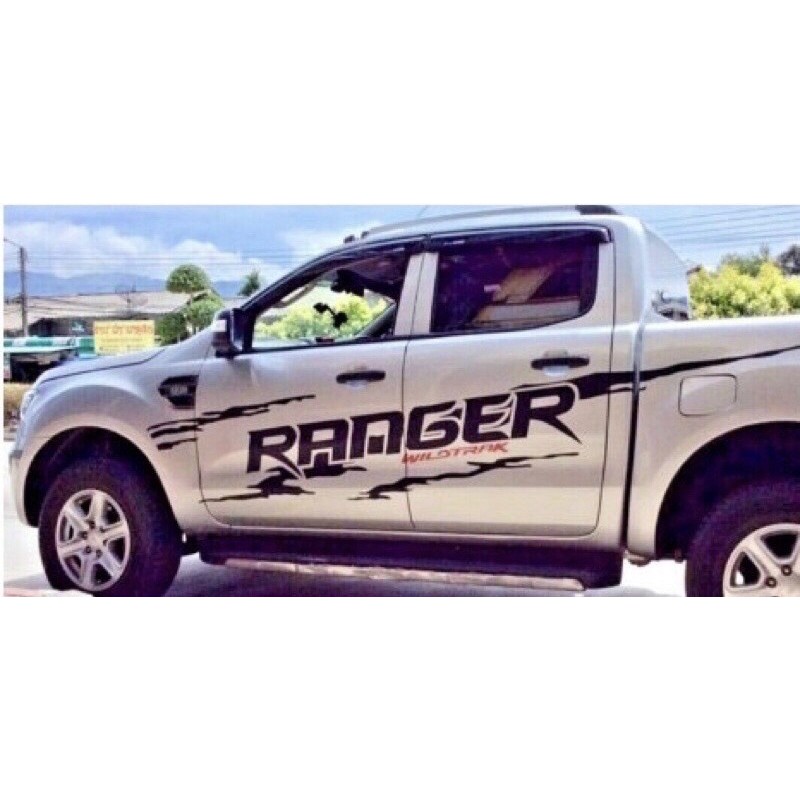 (Ready Stock) S446# 4x4 Ford Ranger Car Body Sticker | Shopee Malaysia