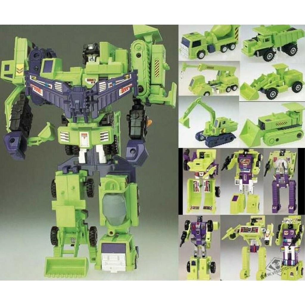 transformers vintage g1 devastator