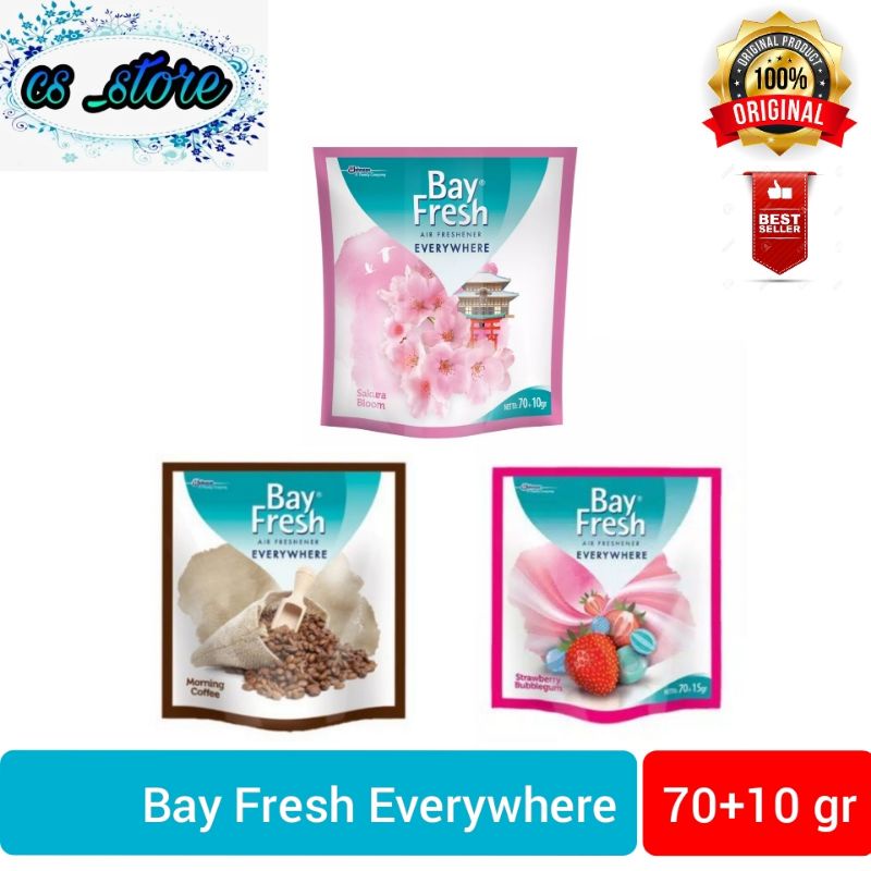 Bayfresh Everywhere 70 + 10 gr Bay fresh Air Freshener Shopee Malaysia