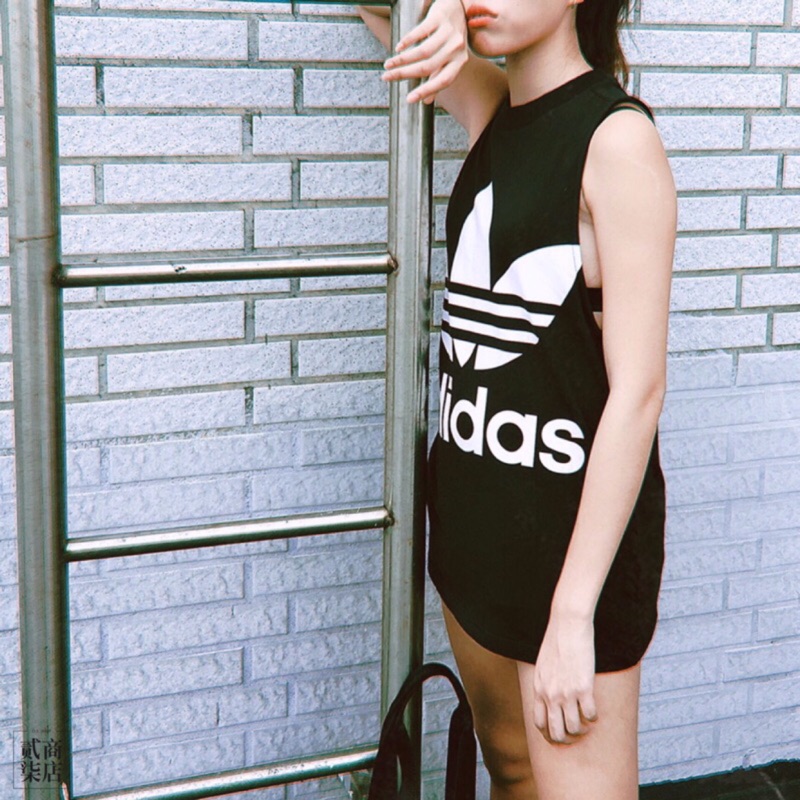 adidas original trefoil tank