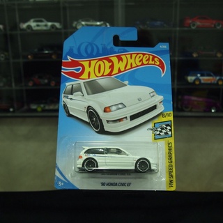 HOT WHEELS 90u0027 HONDA CIVIC EF STH  Shopee Malaysia