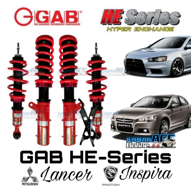 Proton Inspira Lancer Gab He Hi Lo Bodyshift Adjustable Suspension Shopee Malaysia