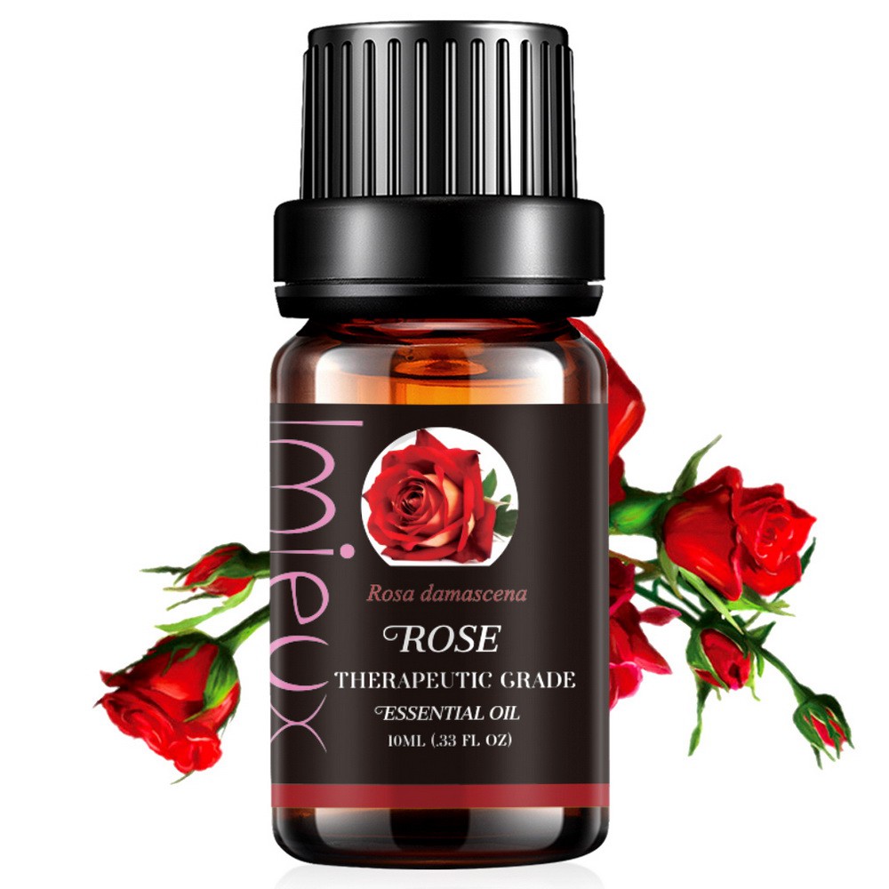 Imieux 100 Pure Rose Essential Oils 10ml Organic Natural Plant Oil Aromatherapy Humidifier Diffuser Oil Delay Aging Purify The Air Oil Massage Oil Shopee Malaysia