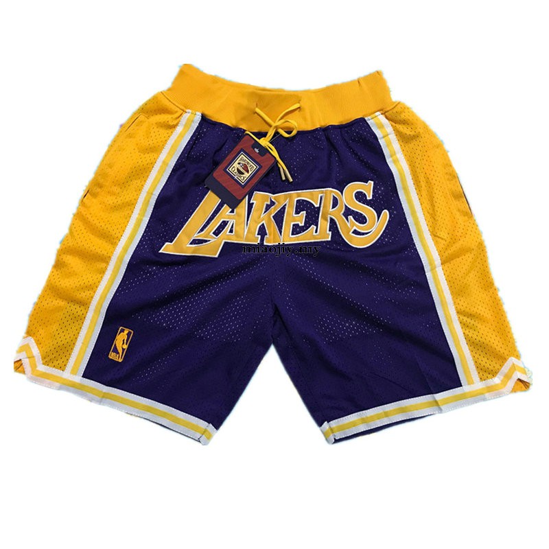 nba big logo shorts