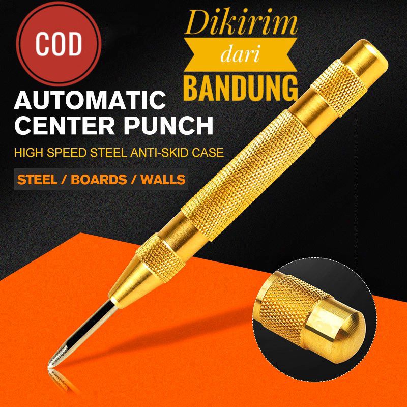130mm Automatic Center Pin Punch Spring Loaded Marking Starting Holes