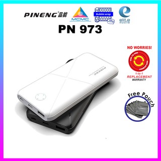 [ORIGINAL] PINENG PN973 Powerbank - 10,000 mAh -  1 Year warranty