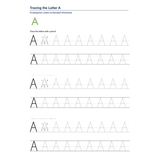Alpahbet Worksheet Uppercase &amp; Lowercase SOFT COPY PDF | Shopee Malaysia