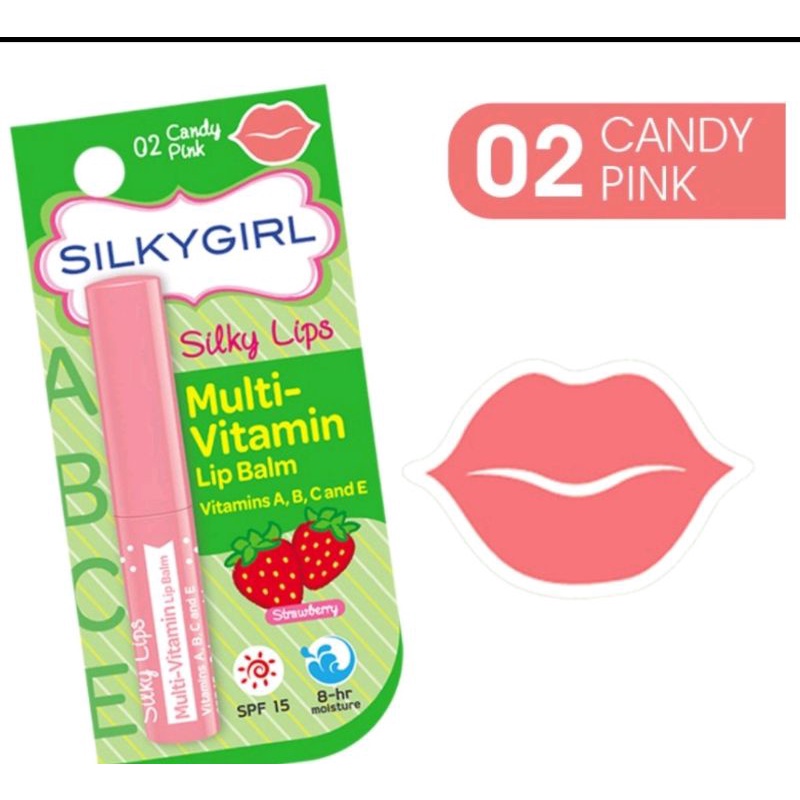 SILKYGIRL* MultiVitamin Lip Balm (original) Shopee Malaysia