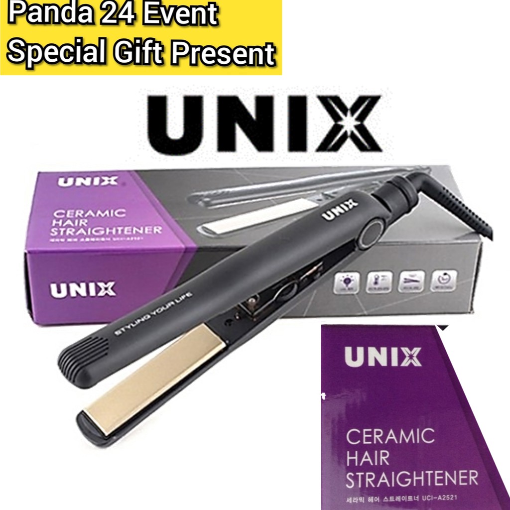 unix hair straightener