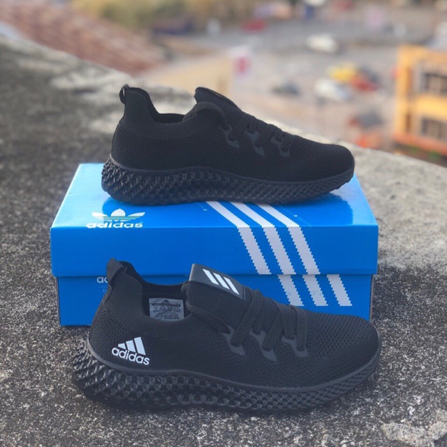 all black adidas 4d