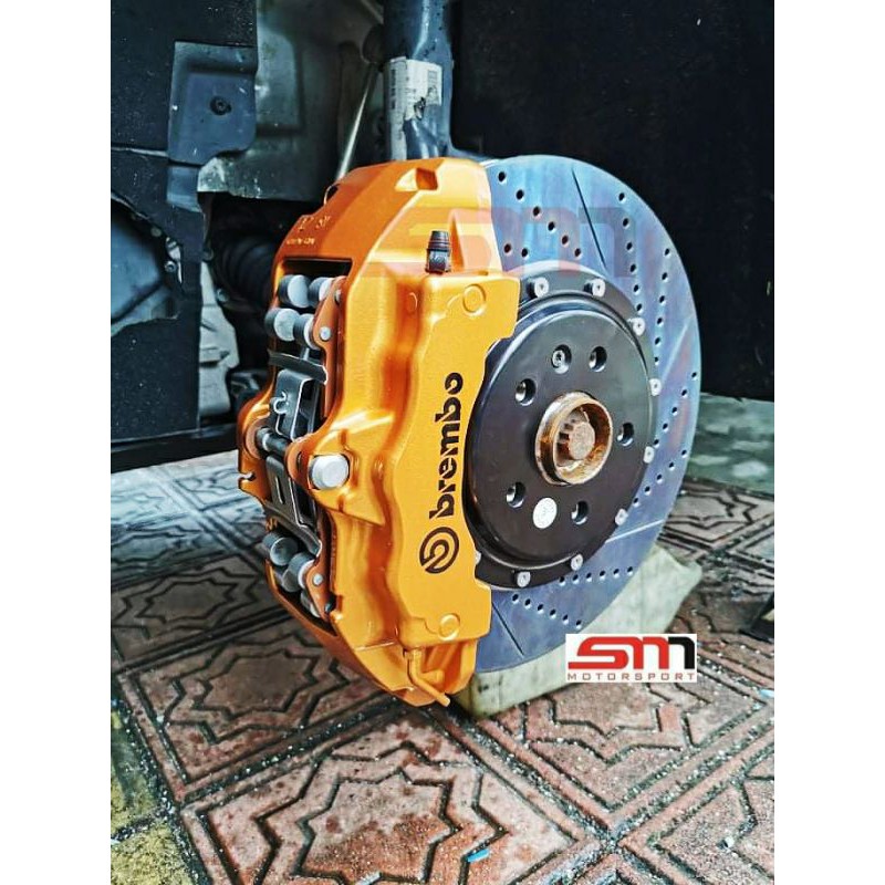 Brembo 18Z 6Pot 355mm Original Fully Recon Brake Kit Set Shopee Malaysia