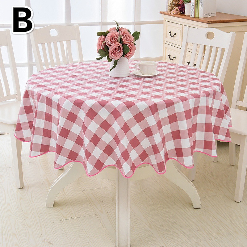 Waterproof And Anti Scalding Round, Small Round Decorative Tablecloths