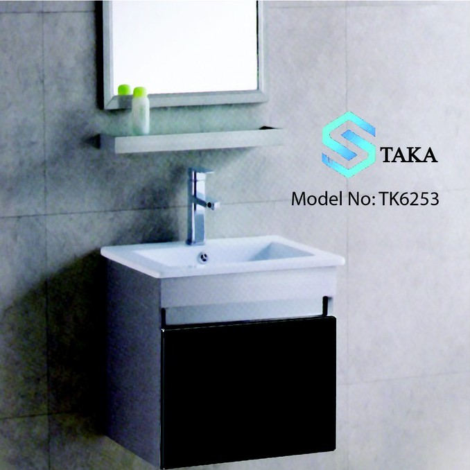 Taka Bathroom Basin Cabinet Tk6253 Shopee Malaysia