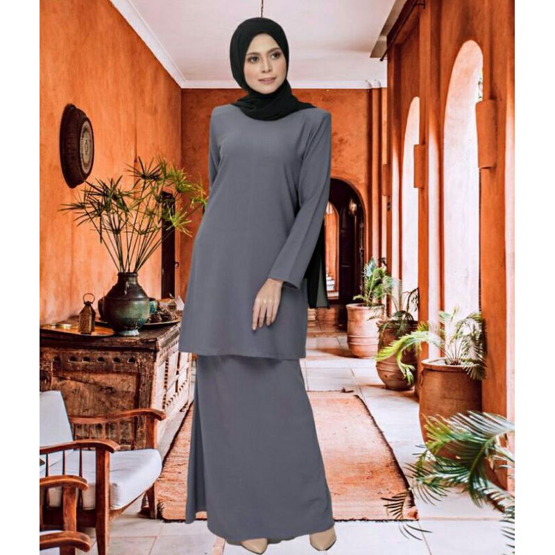  BAJU  KURUNG PLAIN MODEN MURAH  READY STOKE Shopee  Malaysia