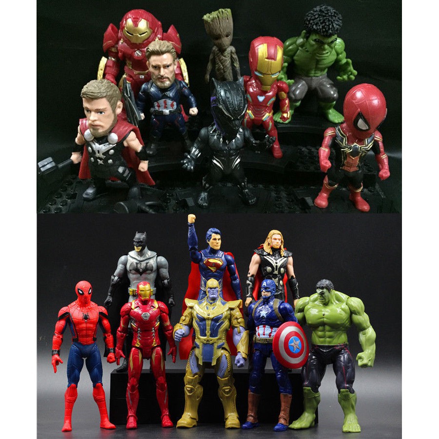 infinity war action figure set