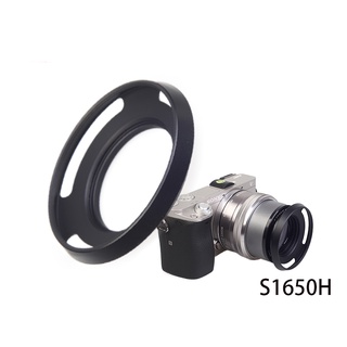 BIZOE BZ405H hood 40.5mm Sony 16-50 lens nex5c 3N 5T 5R micro single a6000a6300a6400 a6500 A6600 camera a7m3 M2 R2 S2 A9 black