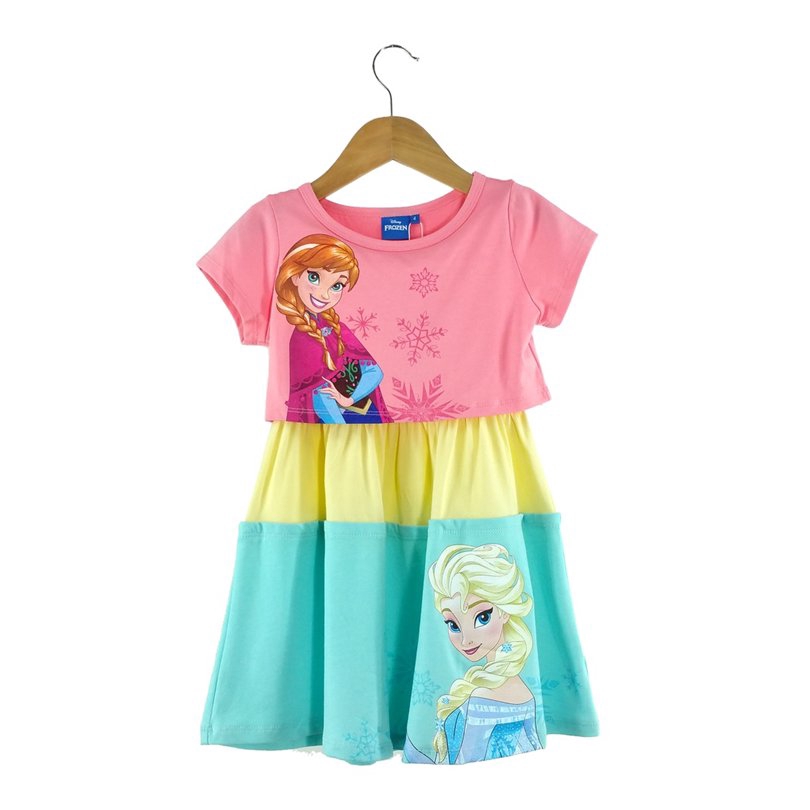 Disney Princess Frozen Kids Dress Cotton 312 Yrs Anna