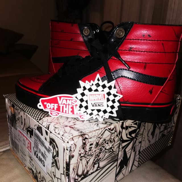 deadpool marvel vans