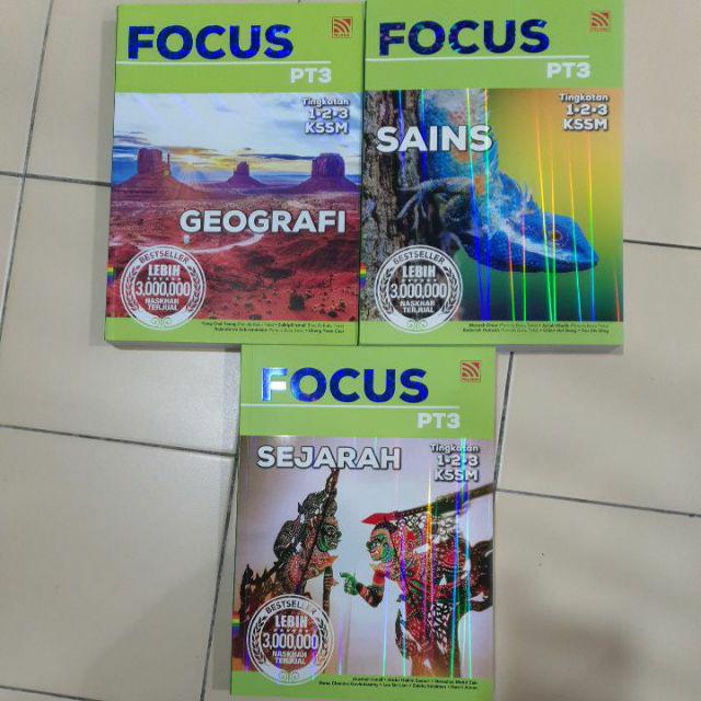 MyB Buku Rujukan/Nota : Focus PT3 Tingkatan 1.2.3 KSSM 