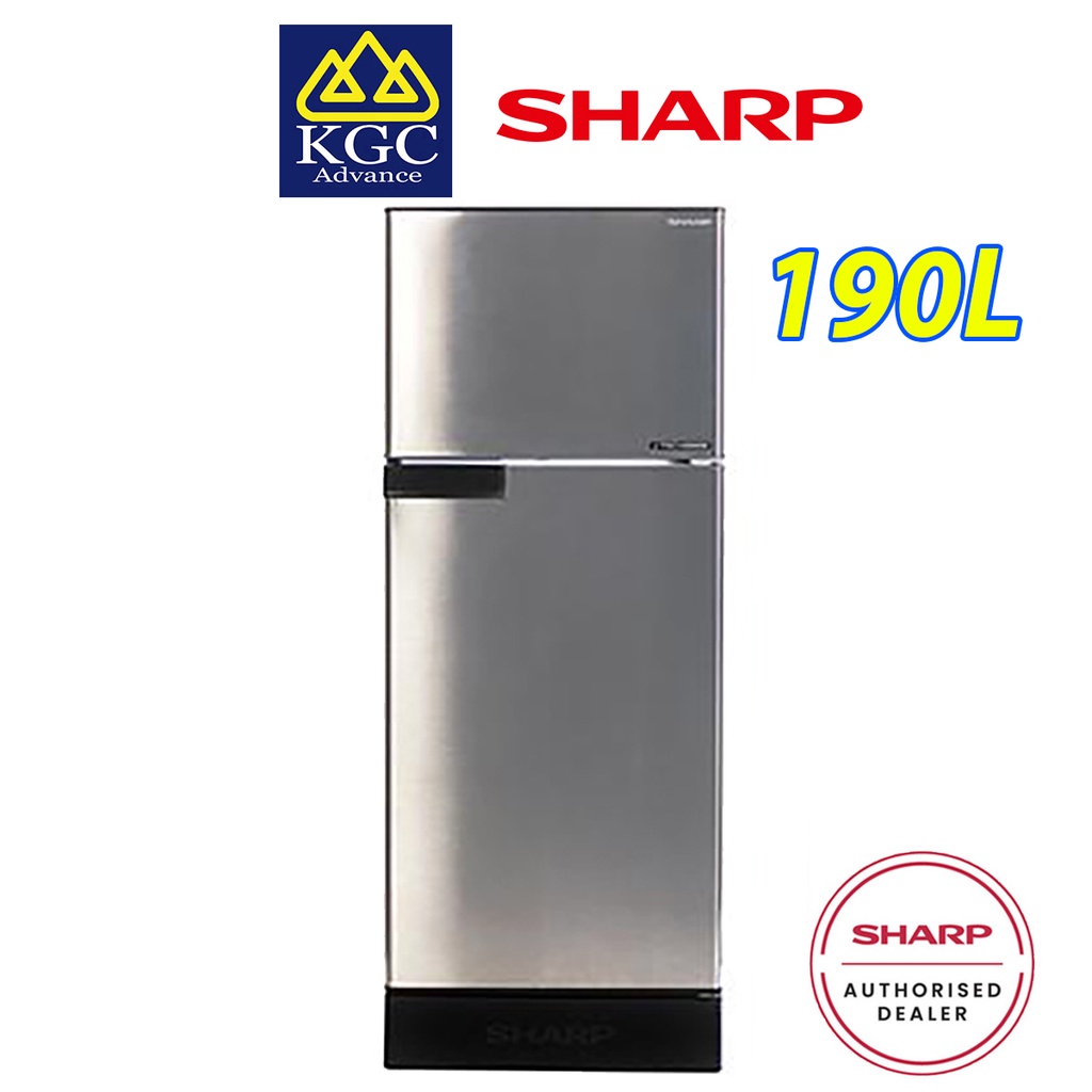 SHARP (190L) Fridge SJ209MS Inverter i-Huggy Series Refrigerator ...
