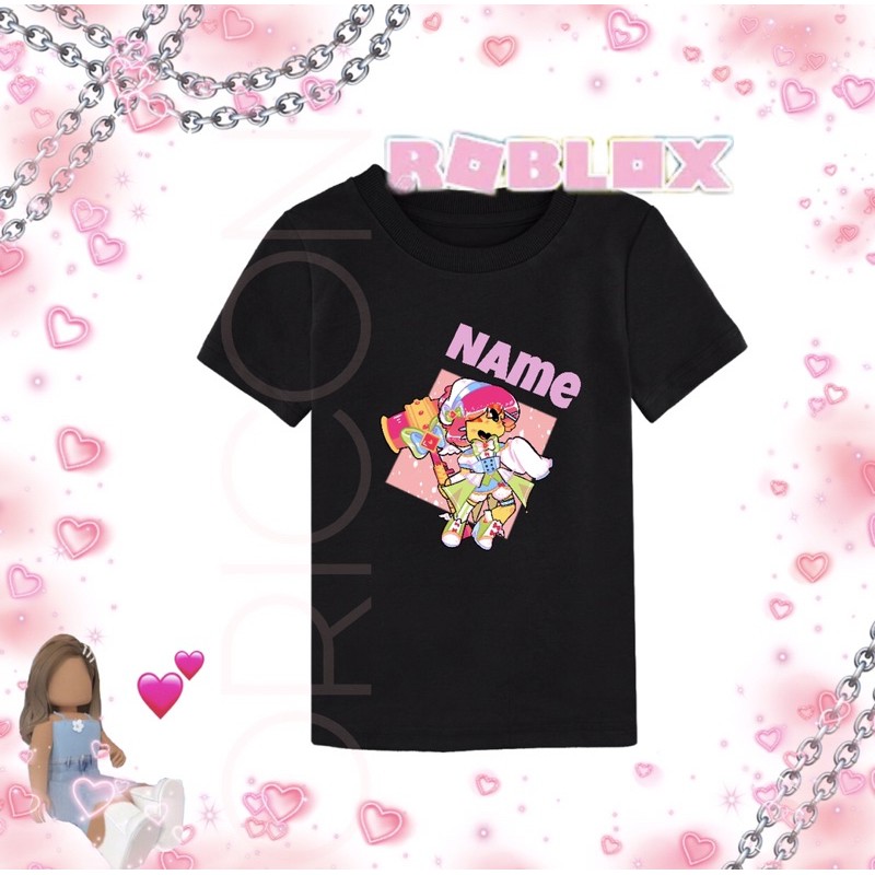 Roblox Magical Girl Tshirt Noob Girl Into Magic Character Roblox Mobile Game Girl Tee Cute Design Print Name Color Cutie Shopee Malaysia - roblox t shirt design for girls