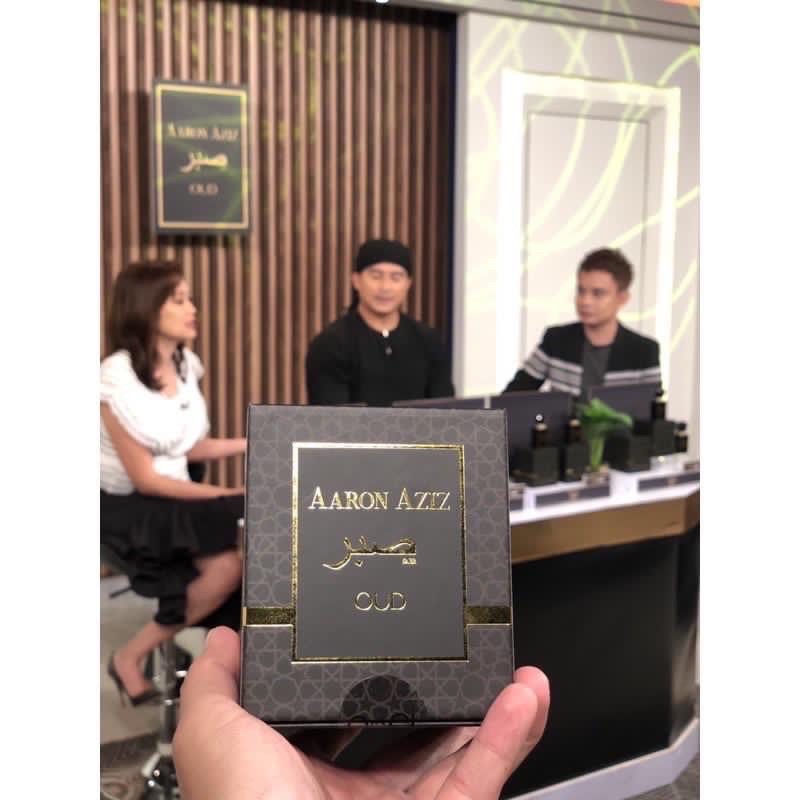 READY STOCKSABR OUD PERFUME BY AARON AZIZ BEBAS WUDHU/sesuai untuk lelaki dan perempuan/air bau viral