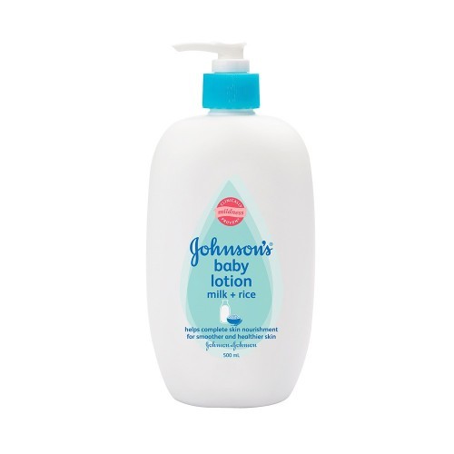 Johnson S Baby Lotion Milk Rice 500ml Shopee Malaysia