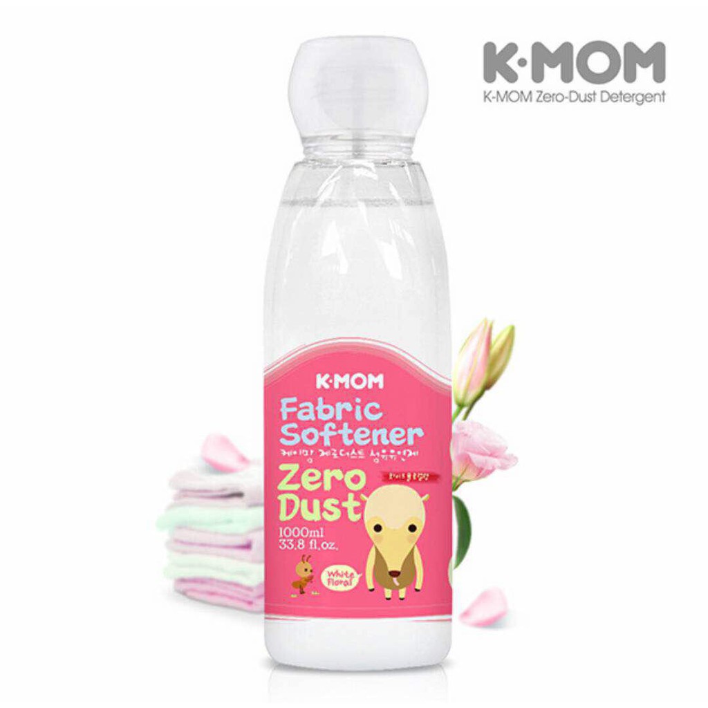 KMom Zero Dust Fabric Softener 1000ml Shopee Malaysia