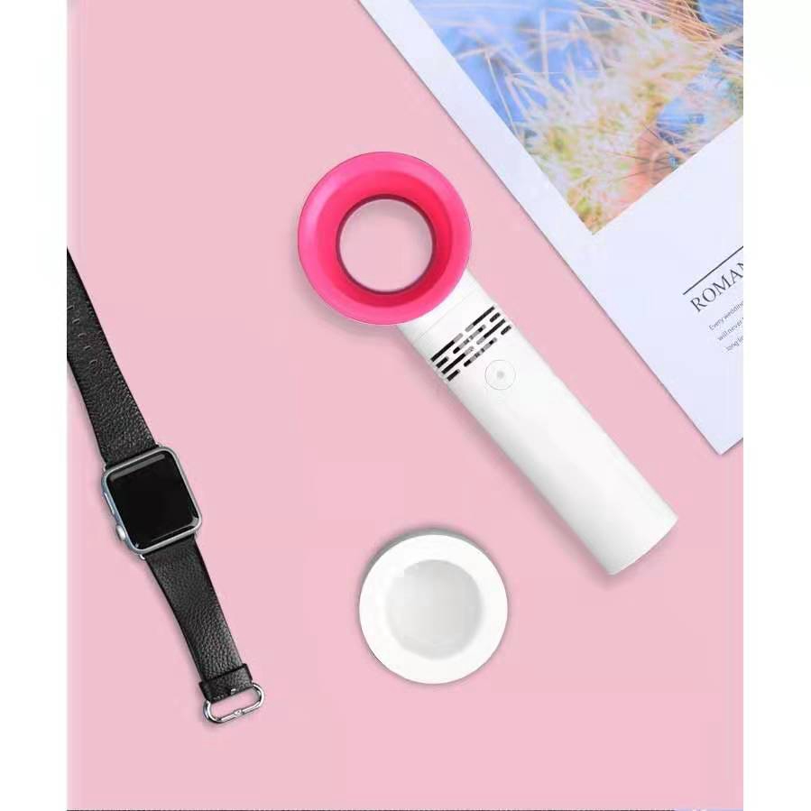 [[ FREE GIFT Kipas mini bladeless fan USB Charging Rechorgeable fan mini aircond