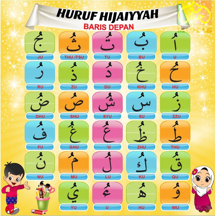 huruf hijaiyyah pelbagai baris Kids story books, stories for kids ...