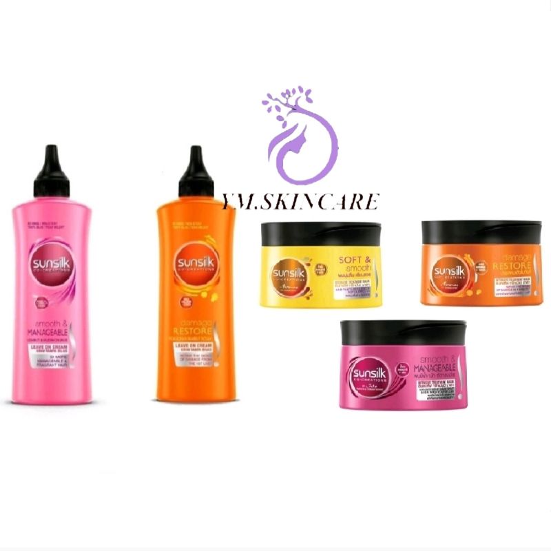 SUNSILK Leave On Cream NonSticky 120ml /Hair Mask 200ml Shopee Malaysia