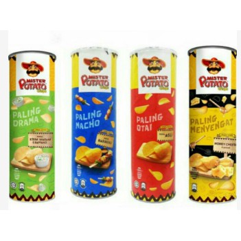 Mister Potato Crisps 160g 130g Pop Shopee Malaysia