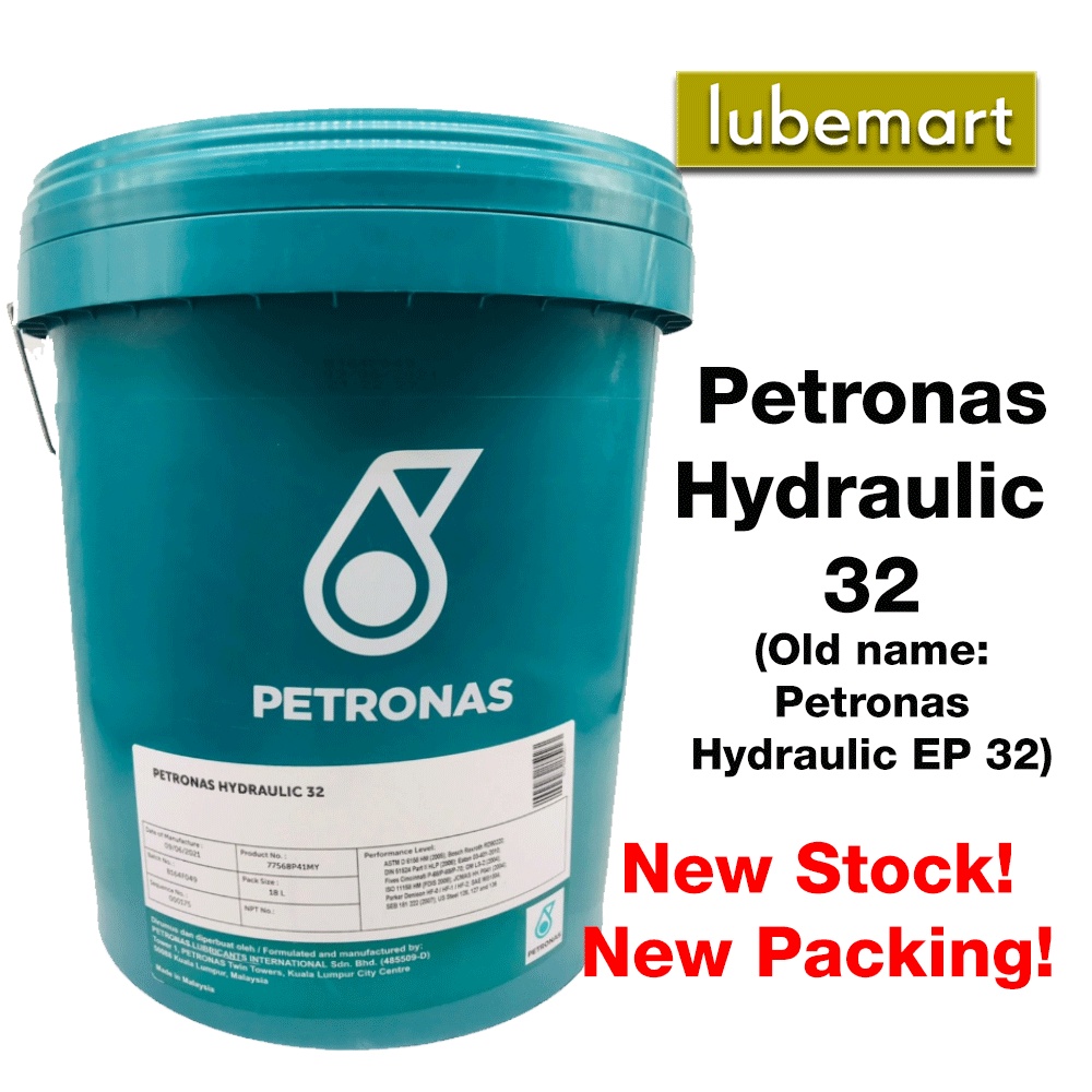 Petronas Hydraulic 32 Old Name Petronas Hydraulic Oil EP 32 (18