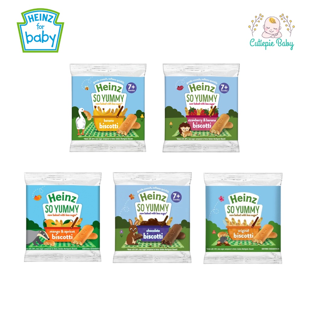 Heinz Biscotti For Baby 7m+ (60g) Shopee Malaysia