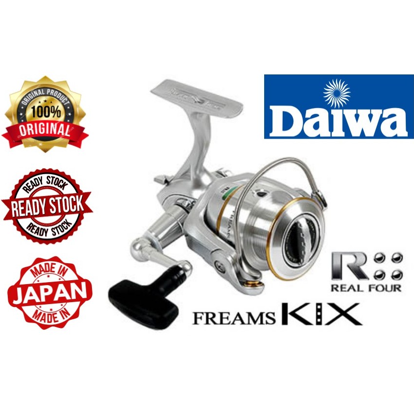 DAIWA FISHING REEL FREAMS KIX 3500 & 4000 MADE IN JAPAN (NEW UNIT