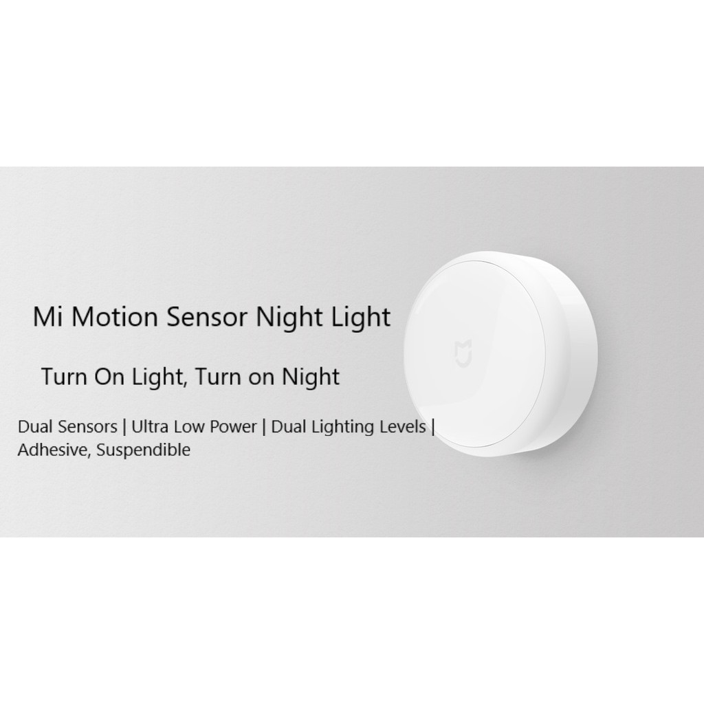 XiaoMi Motion Sensor Night Light (Free 3 Pieces Battery ) Shopee Malaysia