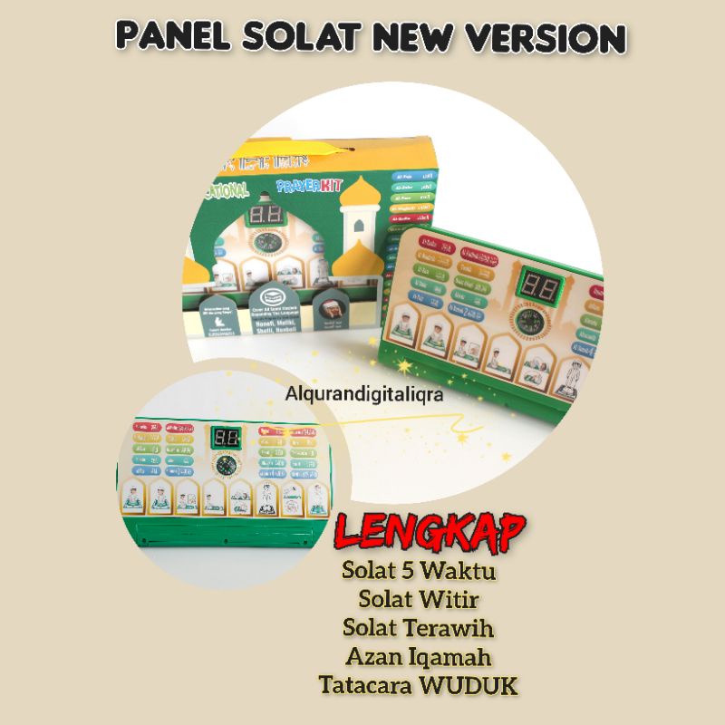 Buy Alat Bantu Solat Pembelajaran Keadah Terkini Dewasa Muallaf Kanak Dari Umor 4 Seetracker Malaysia
