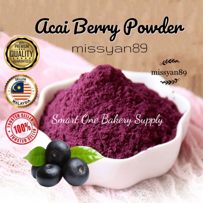 Acai Berry Powder / Acai Bowl Raspberry Maqui Blueberry Pomegranate Raspberry Elderberry Mulberry Cherry Purple 水果粉 莓果粉