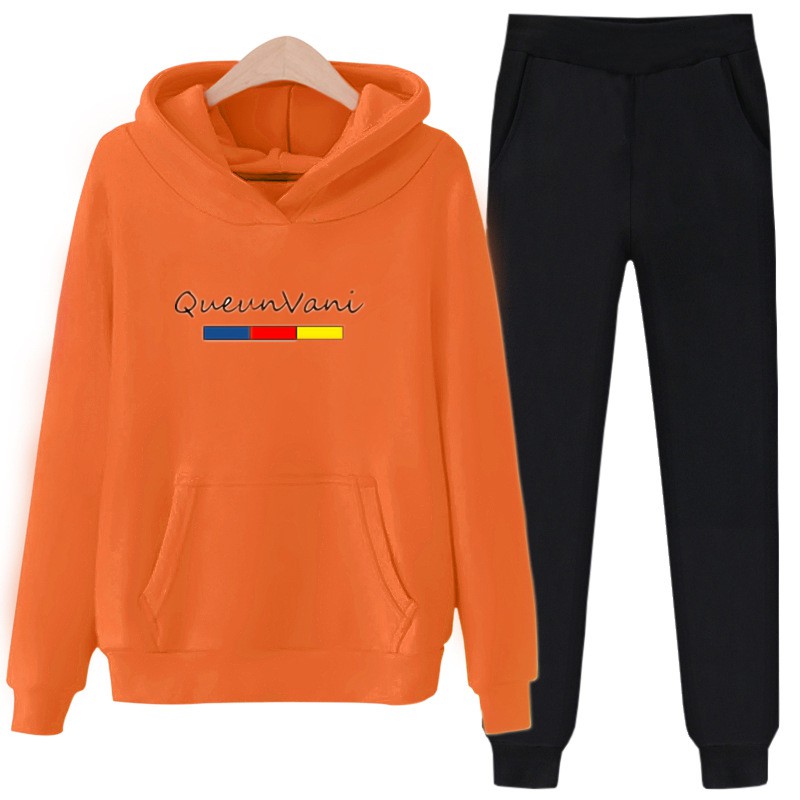 uniqlo orange hoodie