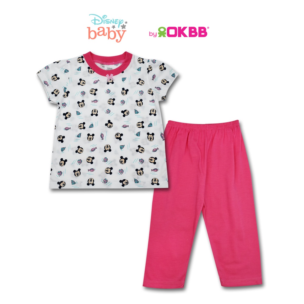 Disney Mickey Baby Girl Pyjamas Full Printed Suit MKMD2390_MKPF001_G