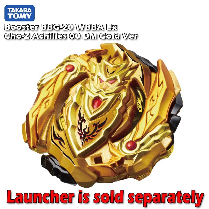 Takara Tomy Beyblade Burst BBG-20 WBBA EX Booster Cho-Z Achilles 00 DM