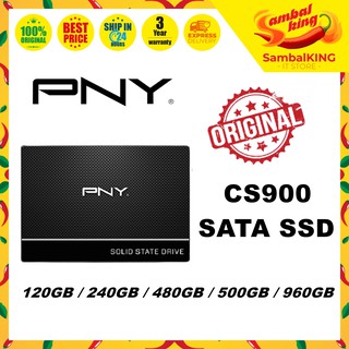 PNY CS900 120GB / 240GB / 480GB / 960GB 2.5 ” SATA SSD similar to AS340 A400 SU630 SU650 SSD PLUS SILICON POWER A55