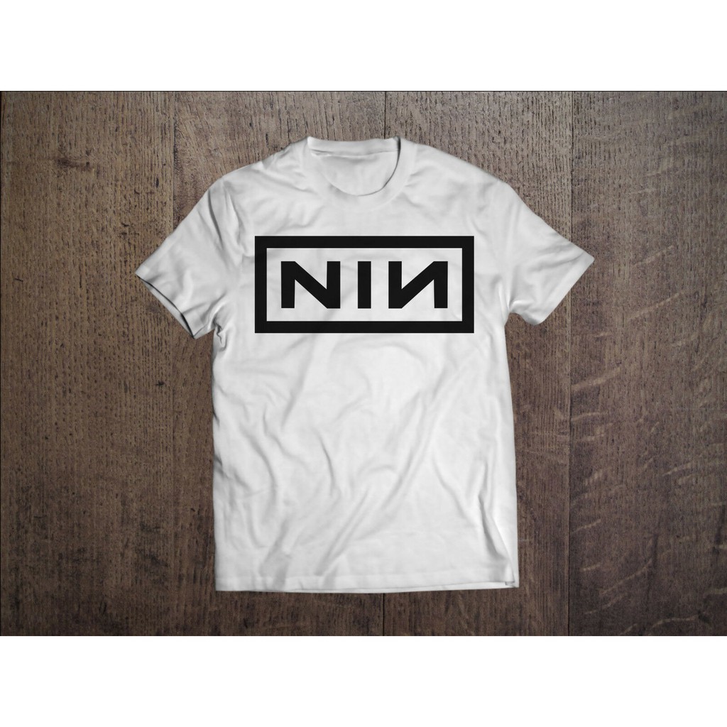 white nin shirt