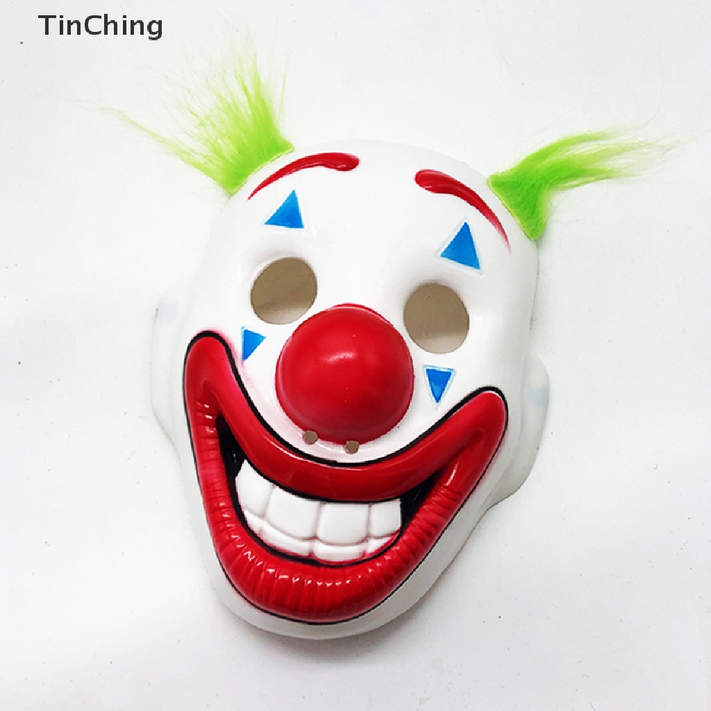 [TICHIN] Joker 2021 Clown Mask Arthur Fleck Joaquin Phoenix, Joker Movie Halloween Mask [Hotsale]